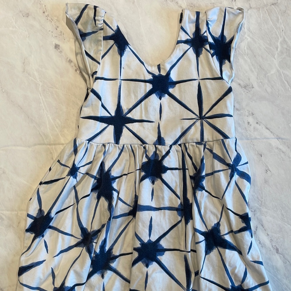 Cap-sleeve dress